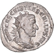 [#1170483] Coin, Trebonianus Gallus, Antoninianus, 251-253, Rome, AU, Bil, lon