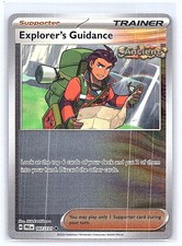 EXPLORER'S GUIDANCE 107/131 REVERSE HOLO PRISMATIC EVOLUTIONS POKEMON TCG CARD