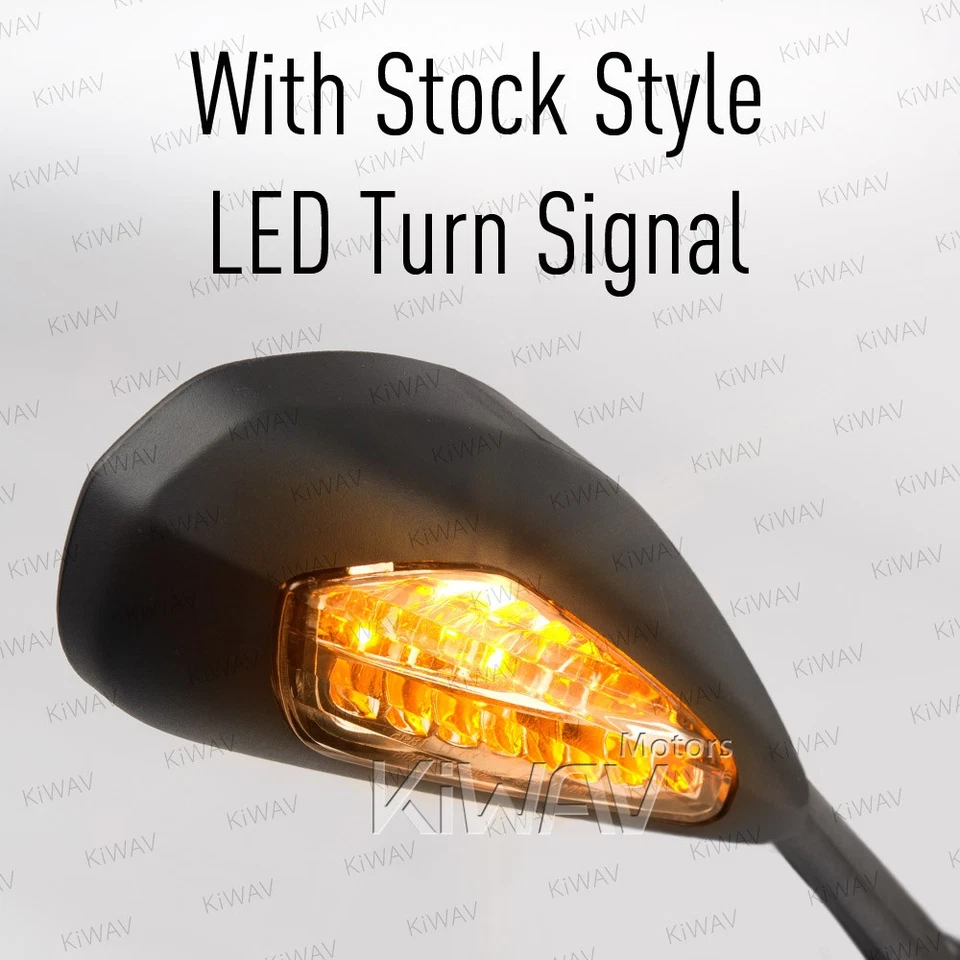 Espejo retrovisor negro OE repuesto #523S0281A se adapta a Ducati 1199 Panigale S ABS '13 x1 diestro Foto 4 de 4