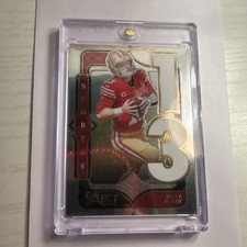 2024 Panini Select Numbers Brock Purdy #22 San Francisco 49ers NFL