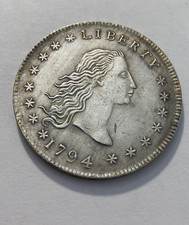 USA 1794 Flowing Hair Dollar Modern Restrike Coin / Token.