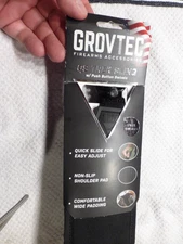 GrovTec US Quick Slide Trek Sling w/Push Button Swivels, Black : GTSL333 #4