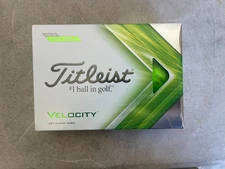 Titleist Matte Green Velocity High Speed LSX Core fast Naz+Cover Golf Balls NWB