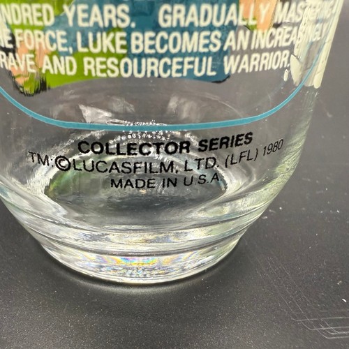 VTG 1980 Set Of 2 Burger King Promo STAR WARS THE EMPIRE STRIKES BACK Glasses - Picture 6 of 7