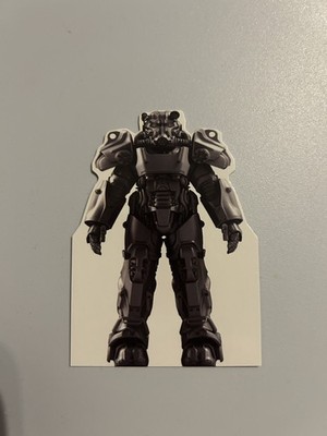 Fallout Series 1 Die Cut Chase Trading Card #2 T-60 Power Armor RARE
