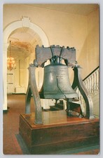 Vintage Liberty Bell Independence Hall Philadelphia PA Postcard Walter Miller
