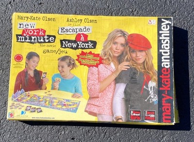 Mary-Kate and Ashley New York Minute The Game (2004 Mattel Missing Bonus Poster