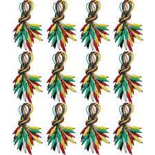 120PCS Premium Alligator Clips Electrical, 5 Colors Test Probes Leads, Crocodi