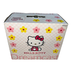 Sega Dreamcast Hello Kitty Pink console set from japan used 
