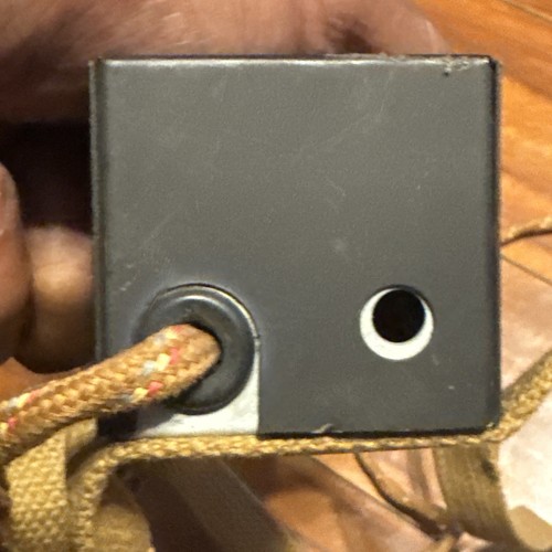 WW2 Morse Code Key and Plug Assembly #9 w/Straps - Photo 8/9