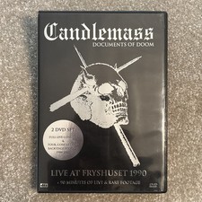 CANDLEMASS - Documents Of Doom - Live At Fryshuset 1990 - 2x DVD - DOOM METAL