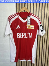 1. FC Union Berlin Jersey 24/25 Home Soccer Shirt Red Adidas Men Size S