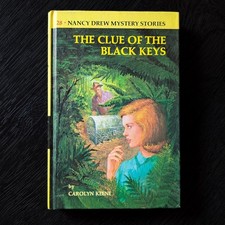 28 The Clue of the Black Keys Nancy Drew Mystery 1968 (yb-rn-we)