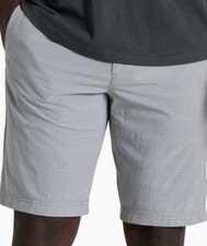 NWT KUHL Upriser 8'' Shorts Size XXL Concrete Grey Athletic 5282 Zip