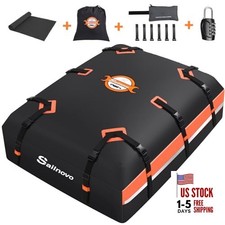 Car Rooftop Cargo Carrier Waterproof 1000D PVC Car Roof Bag with 21 Cubic Feet