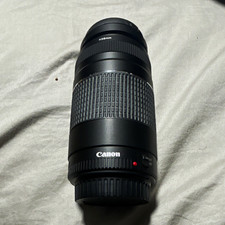 Canon 75-300mm Zoom Lens f/4-5.6 Auto/Manual Focus 58mm Filter