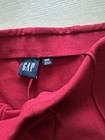 Misses Gap Kick Flare Pleated Stretch Ankle Crop Pants Ruby Red XXS NEW $98 — photo 2