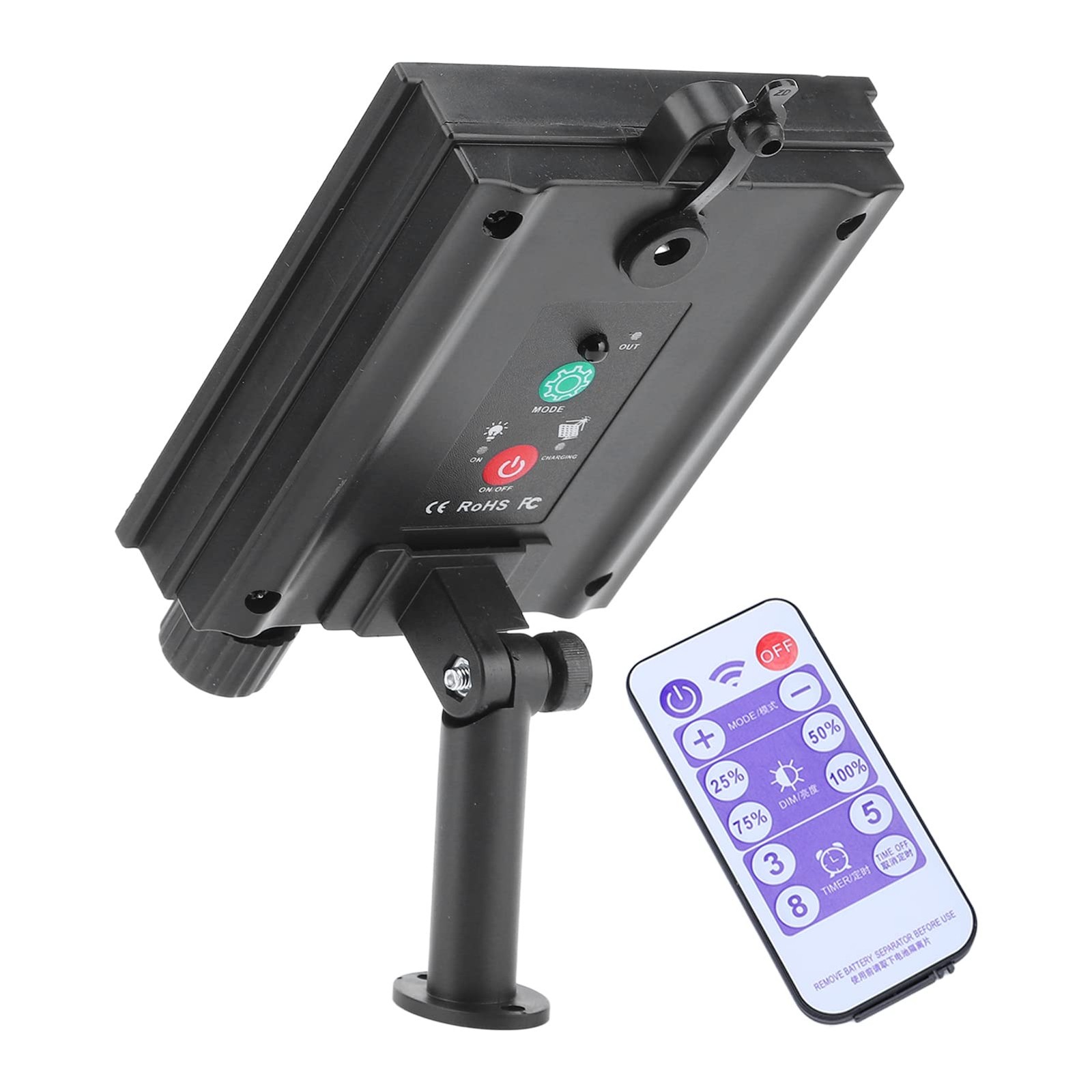 Boîte de contrôle 3.7V 1200mAh avec 8 modes de clignotement pour alimentation de guirlande lumineuse