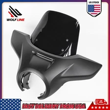 WOLFLINE Windshield Headlight Cowl Windscreen for Honda Rebel 1100 2021-2025