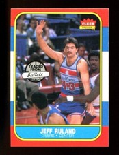 1986 Fleer Jeff Ruland #96 Set Break