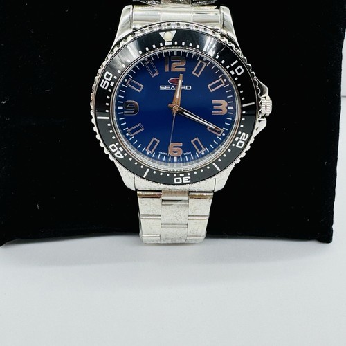 Seapro Men's Tideway SP5332 Analog Display Quartz Silver Watch Stainless Steel - Picture 17 of 24