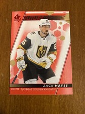 Zack Hayes 2022-23 SP Authentic Limited Red Future Watch #140 Vegas Golden