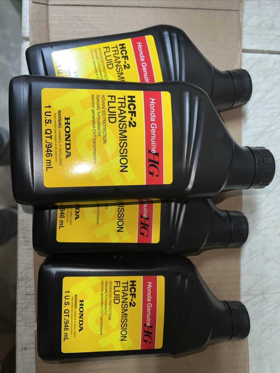 4 QTS Honda Genuine OEM CVT Fluid 08200 - HCF2 (For Civic, Accord