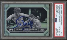 2024 Topps Chrome UFC #141 Shara Magomedov Negative Rookie Auto PSA 10/10 GEM