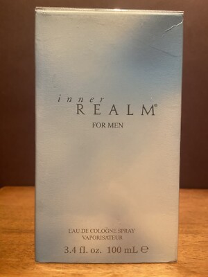 INNER REALM 3.4 FL. OZ / 100 ML Eau De Cologne  Spray for Men SEALED Box RARE