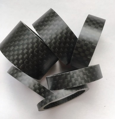Ahead Vorbau Spacer Distanzscheiben Set1 1/8'' 3/5/8/10/15/20 mm Karbon Matt