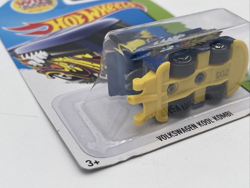 Hot Wheels Volkswagon Kool Kombi Blue/Yellow 201/250 HW Workshop HW Garage 2014 - Picture 6 of 9