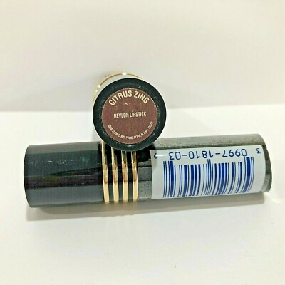 REVLON (2)  Super Lustrous Lipstick  CITRUS ZING   (LOT OF 2)