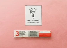 400 Day / Anniversary Clock .0023”- .058 mm-Suspension Spring / Wire - Horolovar