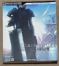 Crisis Core FINAL FANTASY VII 7 Strategy Guide Book w/ fold out Poster.