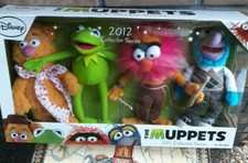 New Disney 2012 Collector Series The Muppets Plush Fozzie Kermit Animal Gonzo
