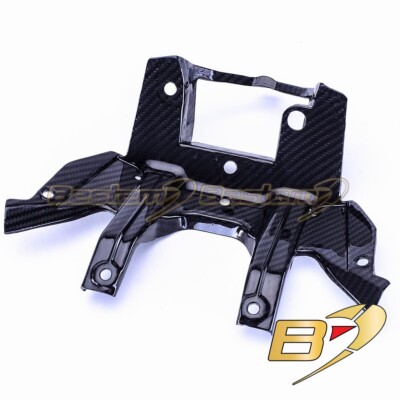 2014-2019 BMW S1000R Carbon Fiber Instrument Gauge Dash Panel Holder Twill Weave