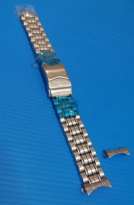 Lorenz ref:19101 acapulco bracciale submarine full steel,anse-lug 20 mm |  eBay