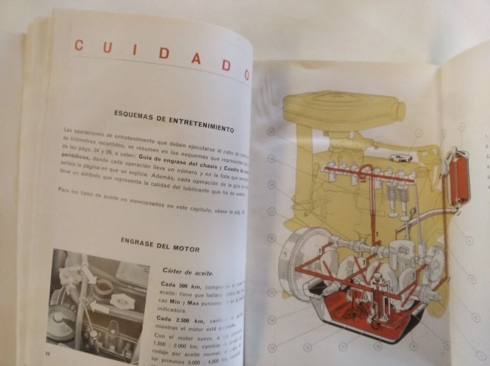 FIAT Millecento 1100/103 D H Normal De Lujo Familiar EMPLEO y CUIDADO 1961 - Immagine 4 di 4