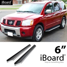 APS Running Board Polished 6" Fit Nissan Armada 04-16