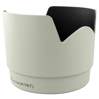 JJC White Petal Tulip Lens Hood for Canon 70-200mm F4L IS USM Replace Canon ET74
