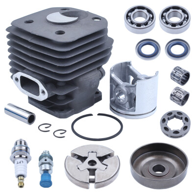 Cylinder Piston For Husqvarna 262 XP 261 Clutch Drum Sprocket Rim Crank Bearing