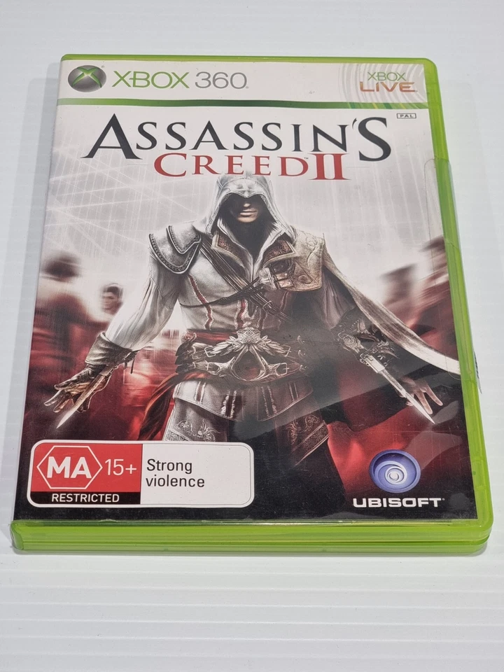 Xbox 360 Assassins Creed Revelations, Assassins Creed 2 & Black Flag Bundle Lot - Image 3 of 4