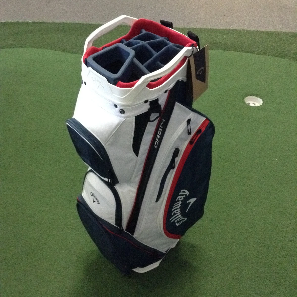 2024 Callaway ORG 14 Deluxe Cart Bag Full Length Dividers