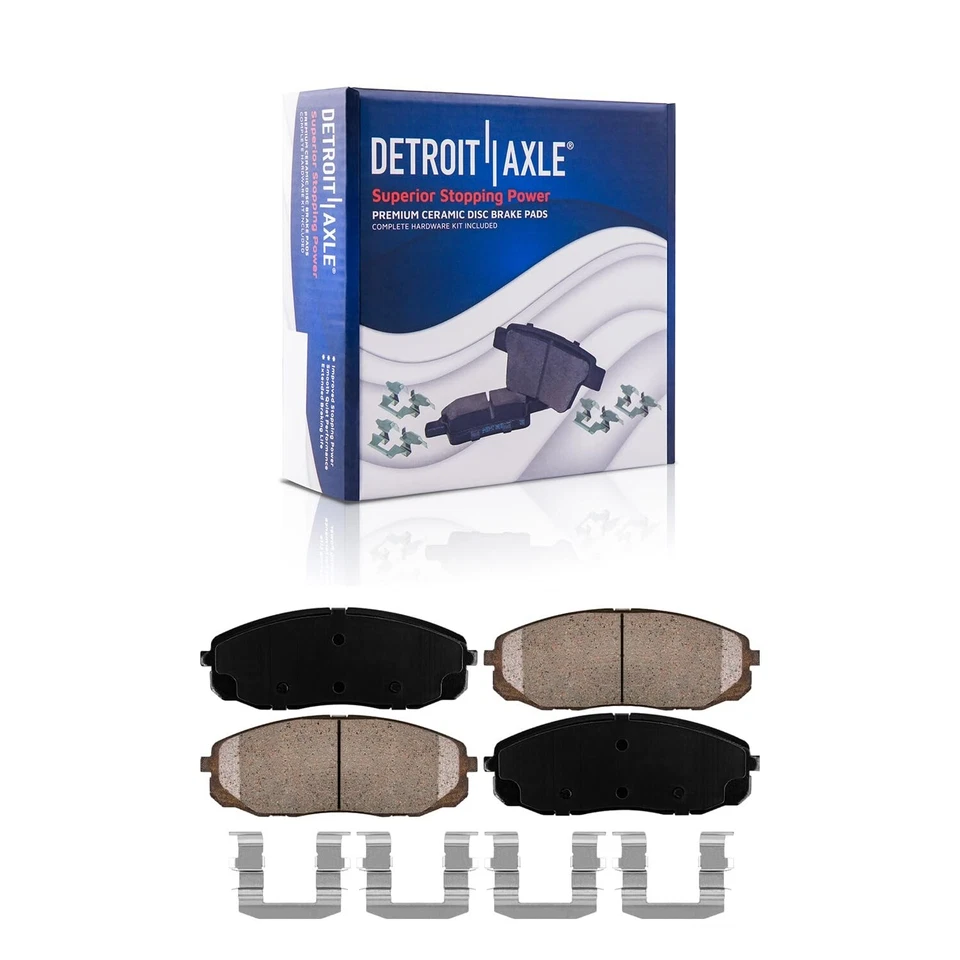 Kit de pastillas de freno de disco delanteras 320 mm de cerámica para Kia Sedona 2015-2021 Foto 4 de 4