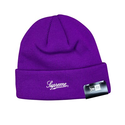 Supreme x New Era FW21 Skittles Beanie Purple | eBay
