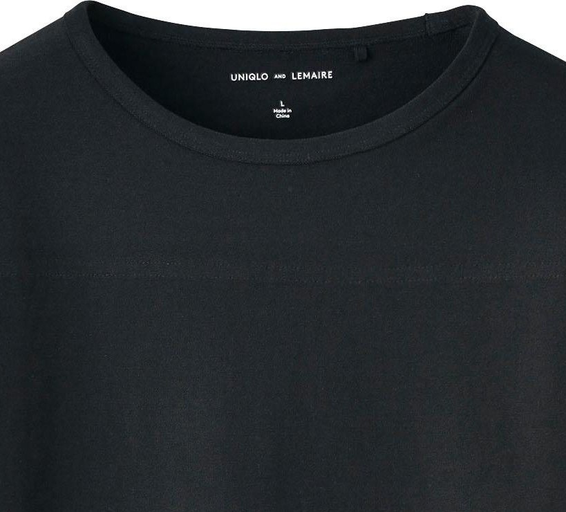 トップス lemaire bandcollar pullover shirts LEMAIRE x UNIQLO 'Sweat' Long-Sleeve Men's Pullover