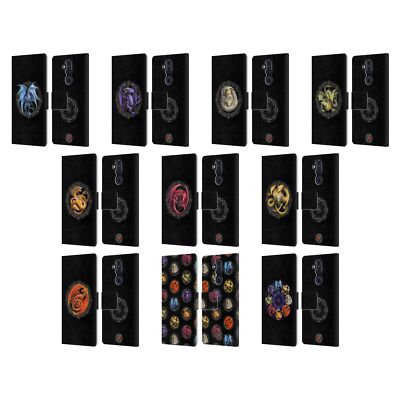 OFFICIAL ANNE STOKES DRAGONS OF THE SABBATS LEATHER BOOK CASE FOR NOKIA PHONES