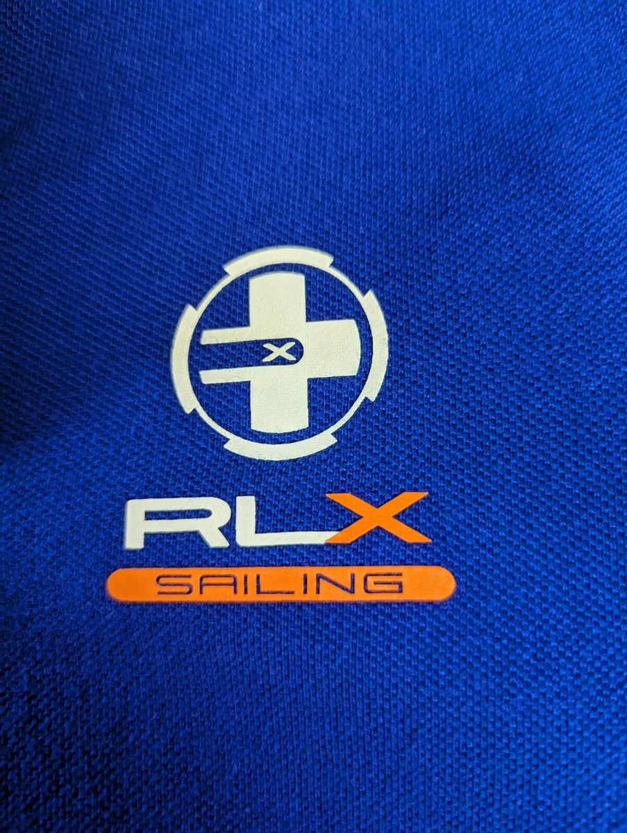 RLX Ralph Lauren Polo LIMITED Blue US-6 Offshore Sailing Team Polo