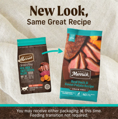 Merrick Grain-Free Real Duck Sweet Potato Recipe Dry Dog Food - Main Image