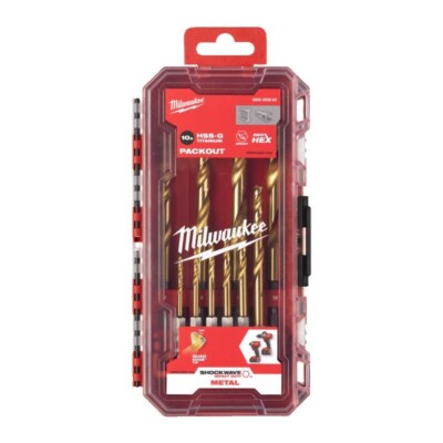 Milwaukee Schraubendreher-Bit-Set 32-teilig Stoßwelle Schlagkraft Mutterdreher Bithalter